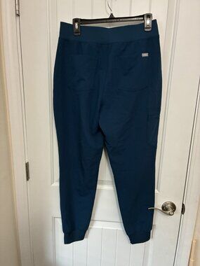 Figs Scrub High Waisted Zamora Jogger In Dark Blue Size Medium 30” x 29” NWOT